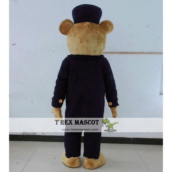 Adult Teddy Bear Mascot Costume