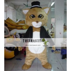 Gentleman Cat Mascot Costume Adult Cat Costume