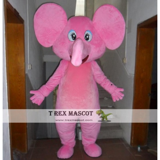 Happy Elephant Mascot Costume Eva Elephant Costume