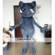 Grey Big Eye Cat Mascot Costume Adult Cat Costume