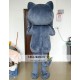 Grey Big Eye Cat Mascot Costume Adult Cat Costume