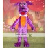 Purple Dog Mascot Costume Adult Dog Costume