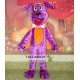 Purple Dog Mascot Costume Adult Dog Costume