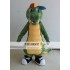 Adult Green Dinosaur Mascot Costume