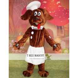 Chief Cook Dog Costume Adult Dog Mascot Costume