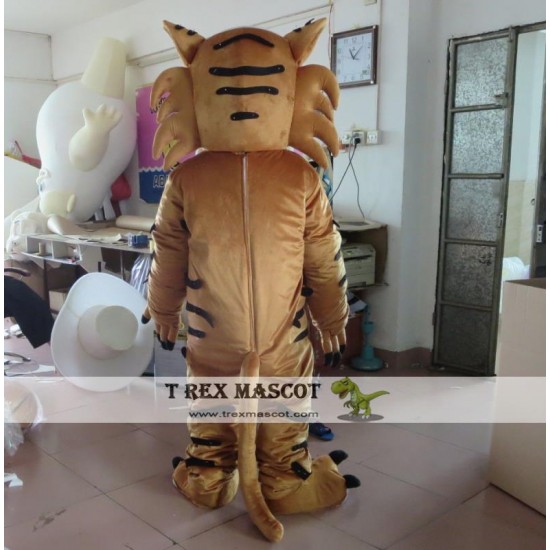 Forest Tiger Mascot Costume For Adult