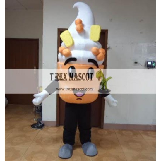 Adult Ice Cream Mascot Costume