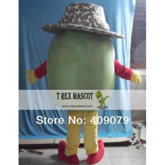 Adult Kiwi Fruit Mascot Costume