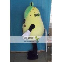 Pear Mascot Costume For Adult