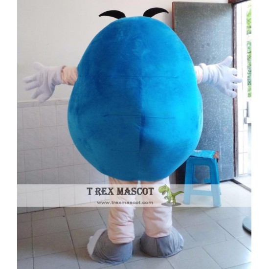 Made Promotional Chocolate Bean Mascot Costume For Adults