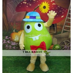 Funny Fruit Costme Hand Made Adult Pear Mascot Costume