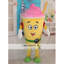 Good Version New Ice Cream Adult Yogurt Mascot Costume