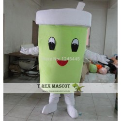 Adult Green Cup Mascot Costume