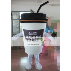 Mascot Coffee Cup Adult Costume