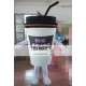 Mascot Coffee Cup Adult Costume