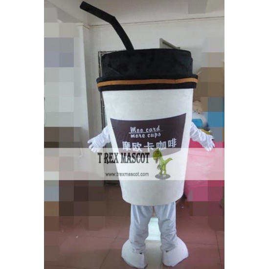 Mascot Coffee Cup Adult Costume