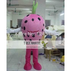 Adult Strawberry Mascot Costume