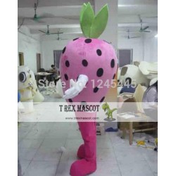 Adult Strawberry Mascot Costume