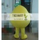 Adult Yellow Pear Mascot Costume