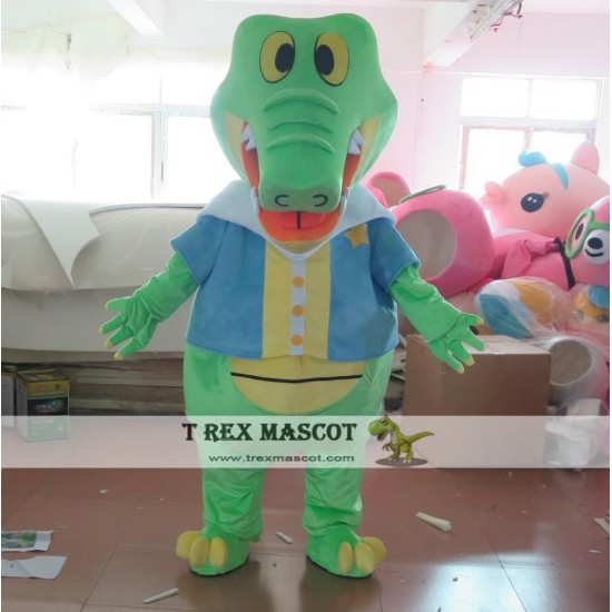 Adult Crocodile Mascot Tick Tock Costumes