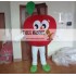 Adult Red Apple Mascot Costume Fruit Mascot Costumes