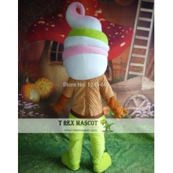 Ice Cream Mascot Costume For Adults Ice Cream Mascot