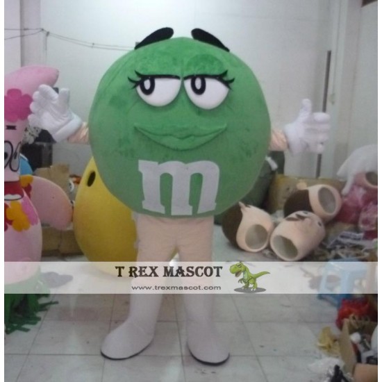 Green Bean Mascot Costume Adult Bean Mascot