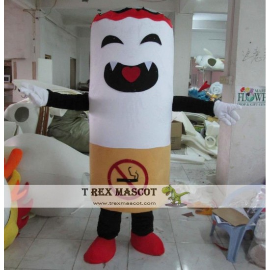 Laughing Cigarette Mascot Costume Cigarette Mascot Costume For Adults