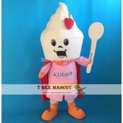 New Version Handmade Ice Cream Mascot Costume Adult Ice Cream Costume