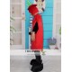 Adult Fruit Mascot Costumes Red Apple Fancy Costume