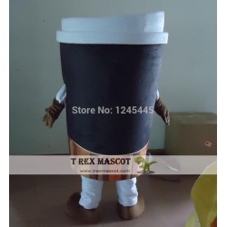 Coffee Cup Mascot Costume Adult Coffee Cup Costume