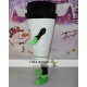 Adult Coffee Cup Mascot Costume Soft Drink Cup Mascot Costume