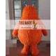 Furry Orange Bear Mascot Costume Adult Bear Mascot Costume