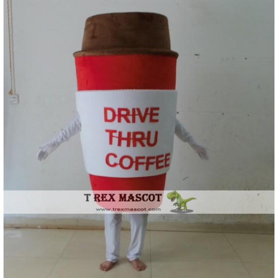 Coffee Cup Mascot Cup Costumes Coffee Mascot Costume For Adults