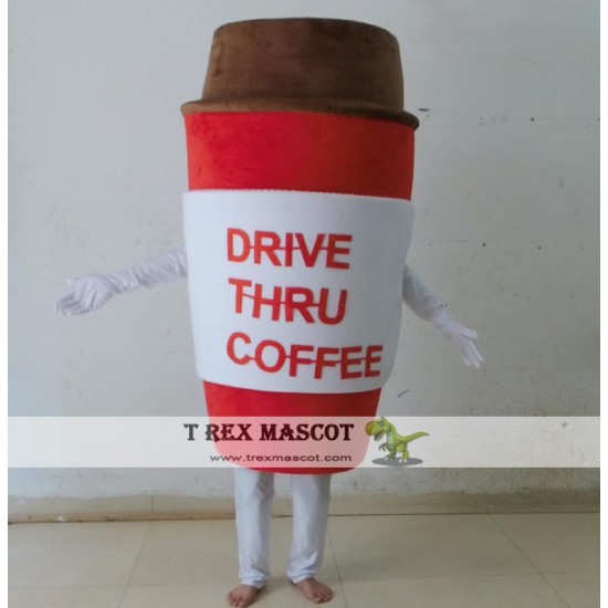 Coffee Cup Mascot Cup Costumes Coffee Mascot Costume For Adults