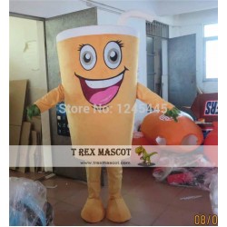 Cup Mascot Costume Adult Smile Cup Costume