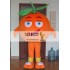 Happy Orange Costume Adult Orange Mascot Costume