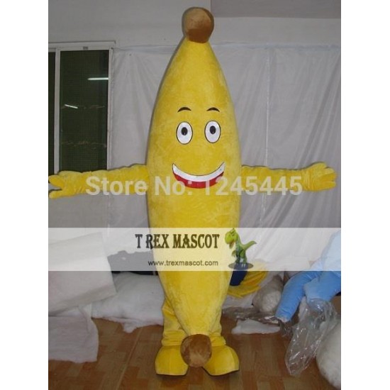 Carnival Banana Mascot Costume Adult Banana Costumes