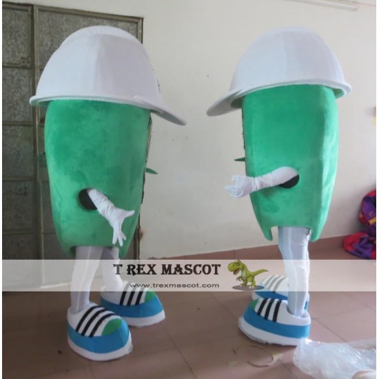 Adult Green Leaf Costumes Leaves Mascot Costumes