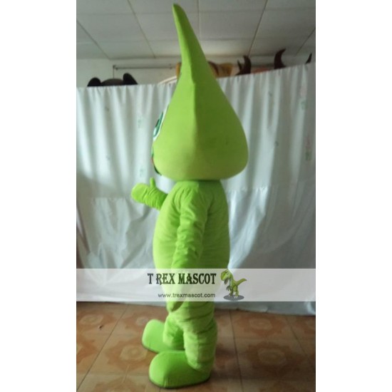 Green Mascot Costume Leaf Mascot Costume For Adults