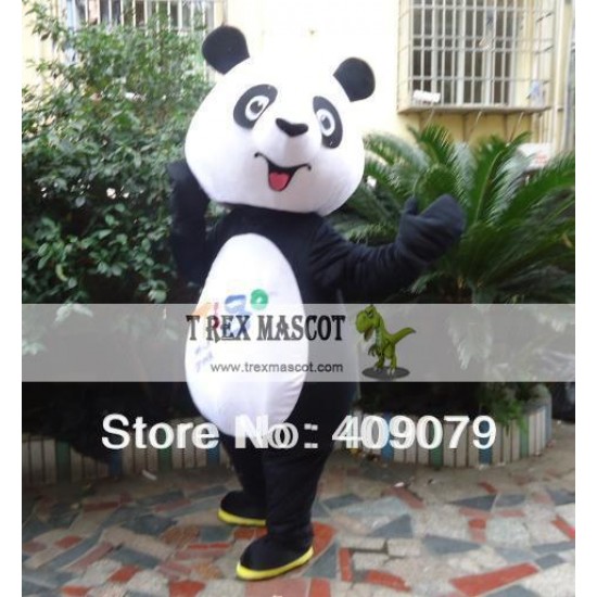 Adult Panda Mascot Costume