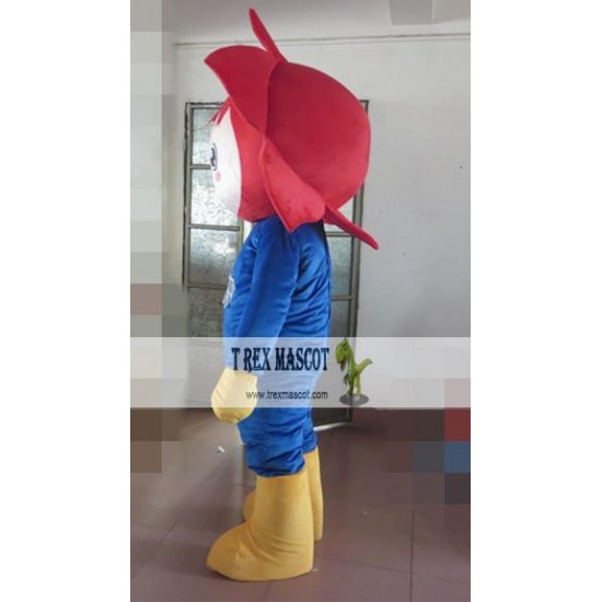 Bombax Ceiba Mascot Costume Adult Bombax Ceiba Costume