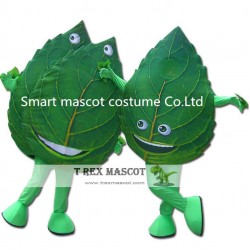 Leaf Spring Mascot Costume Leaf Costumes For Adults