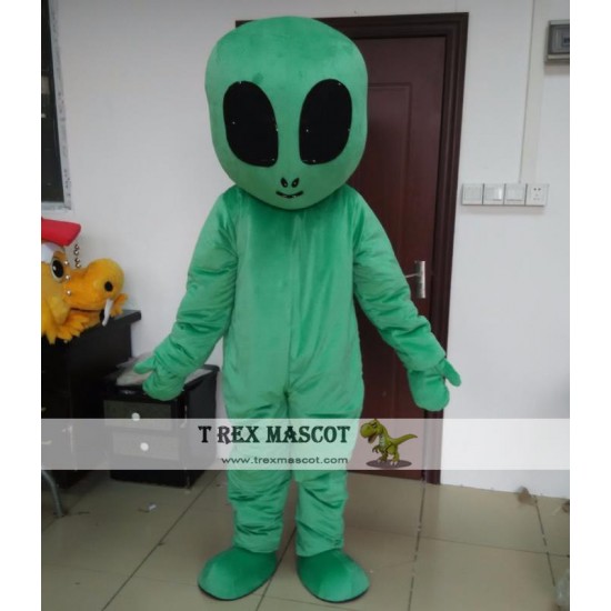 Adult Alien Mascot Costume