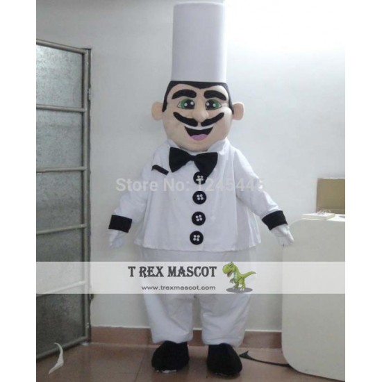 Cook Chef Mascot Costume For Adults