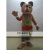 Adult Brown Fox Cartoon Mascot Costume