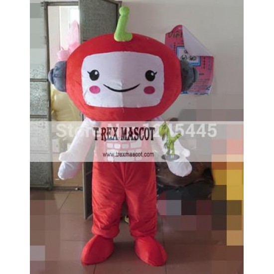 Big Head Adult Doll Mascot Costume