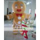 Gingerbread Cookies Mascot Costume For Adult