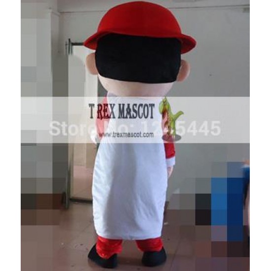 Boy Mascot Costume For Adults