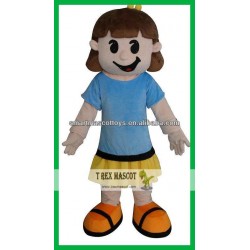 Baby Sitting Teacher Mascot Costume For Adult